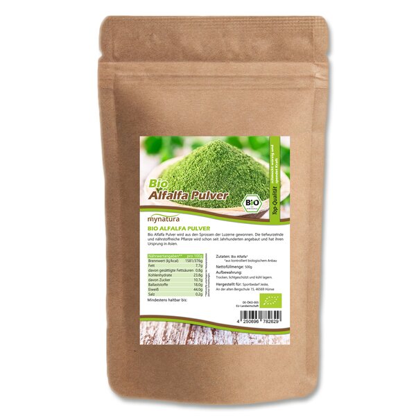 Mynatura Bio Alfalfa Pulver 500g