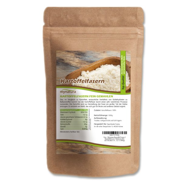 Mynatura Kartoffelfasern 1Kg