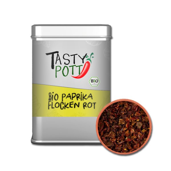 Tasty Pott Bio Paprikaflocken 50g