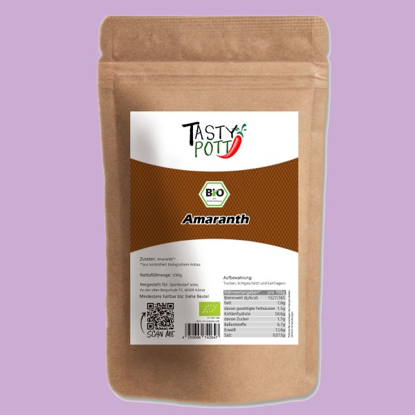 Mynatura Bio Amaranth gepufft 700g