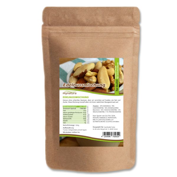 Mynatura Edelnussmischung 1Kg