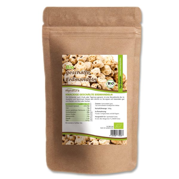 Mynatura Bio Erdmandeln geschält (1000g)